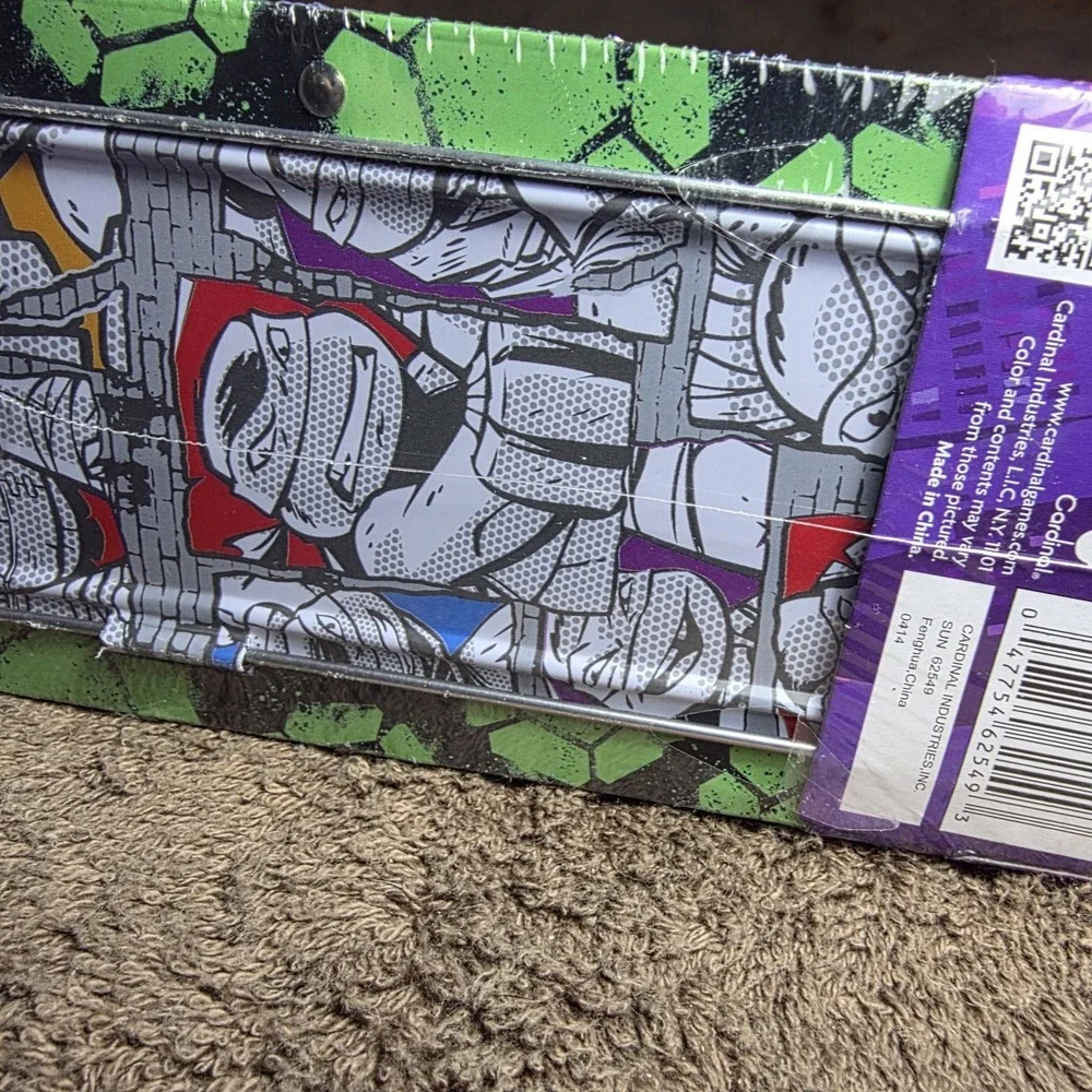 Teenage Mutant Ninja Turtles Lunch Box with 48-Piece Puzzle Set New